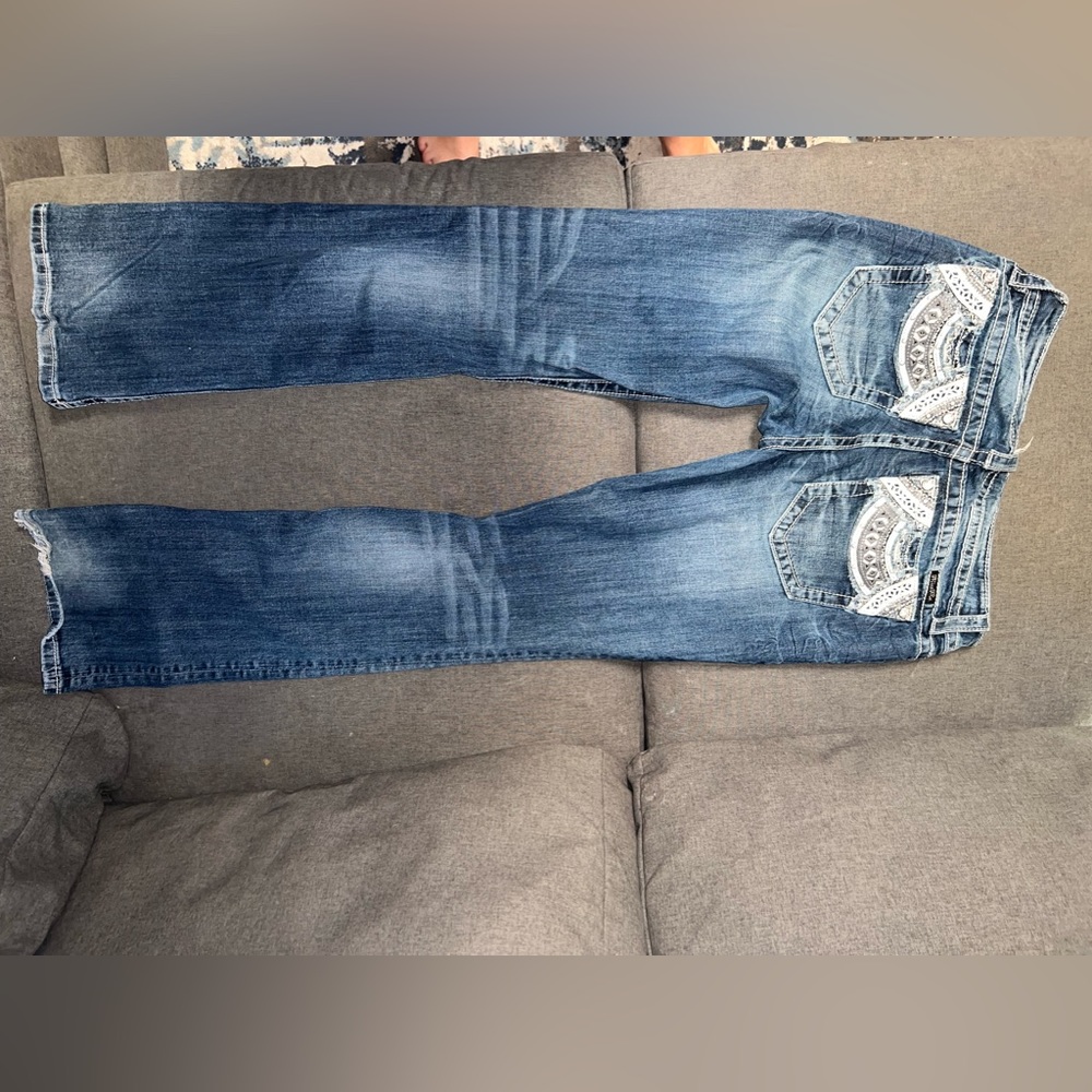 EUC MISS ME 31” waist signature boot cut 34” inseam
